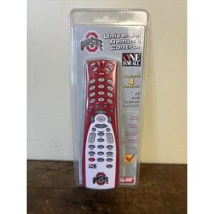 Ohio State Universal Remote Control TV DVD VCR Red White New In Package